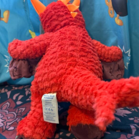 Build A Bear Magiquest Red Dragon Plush - Picture 4 of 4